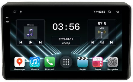 Магнитола для Renault Arkana 2019+, Duster 2 2020+ (большой экран) - FarCar DX1222M монитор 10.36" IPS на Android 13, 4+64Гб, CarPlay