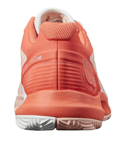 Женские Кроссовки теннисные Wilson Rush Pro 3.5 Clay W - tropical peach/hot coral/wht