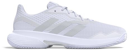 Женские Кроссовки теннисные Adidas CourtJam Control W Clay - footwear white/silver metallic/grey one