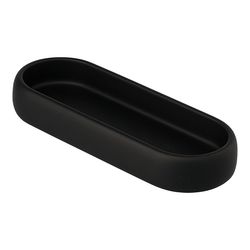 Подставка для ванных принадлежностей Slim, черная, малая