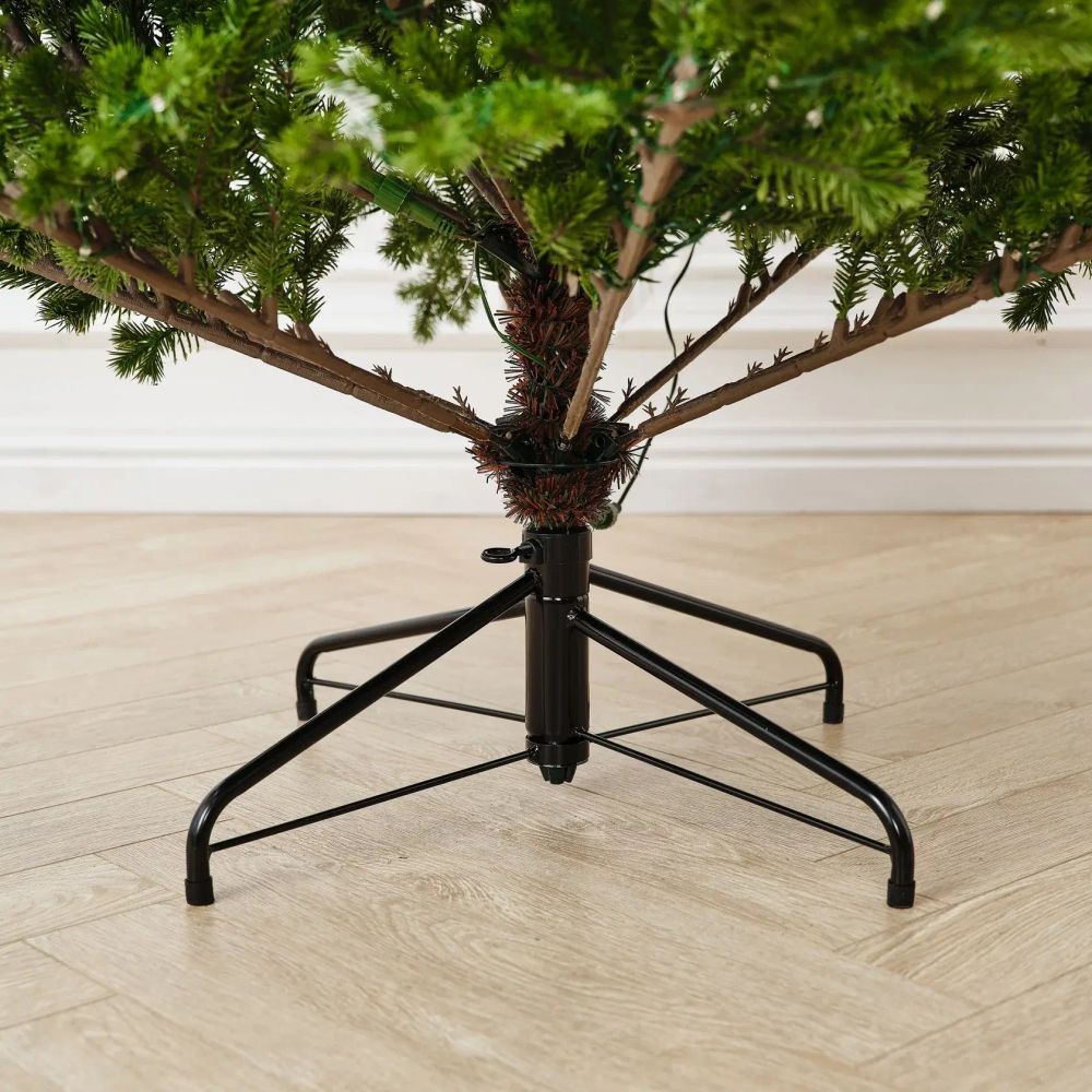 Елка с гирляндой 2в1 «Измайловская» (Литая хвоя) 270 см / 2,7 м