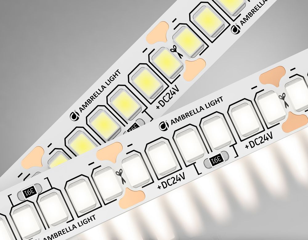 Ambrella Светодиодная лента Ambrella Light GS3302 2835 240Led /18W m/ 24V IP20 4500K 5m LED Strip 24V GS3302