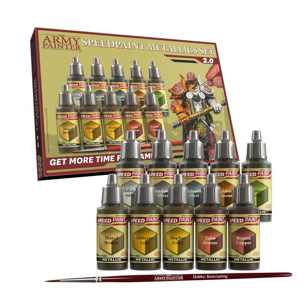 Army Painter Speedpaint Metallic Set 2.0