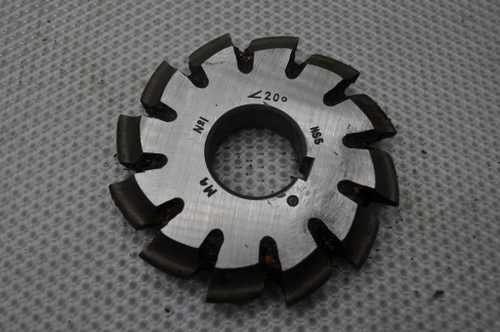 Фреза модульная М4 №1 (HSS) z=12