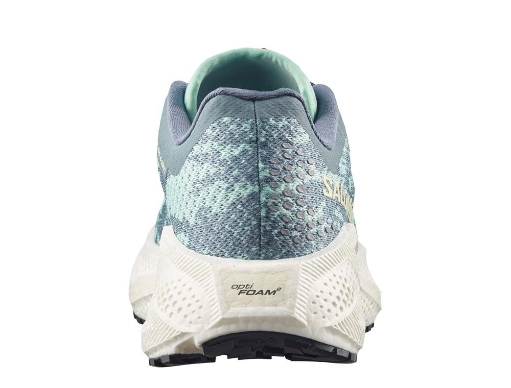 Женские кроссовки для бега Salomon Aero Glide 4 GRVL W Мятово-Ванильные