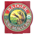 Badger, мазь от боли в мышцах, органический состав, с кайенским перцем и имбирем, 56 г (2 унции)