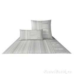 Наволочка 50x70 JOOP! Fine Stripes бежевая