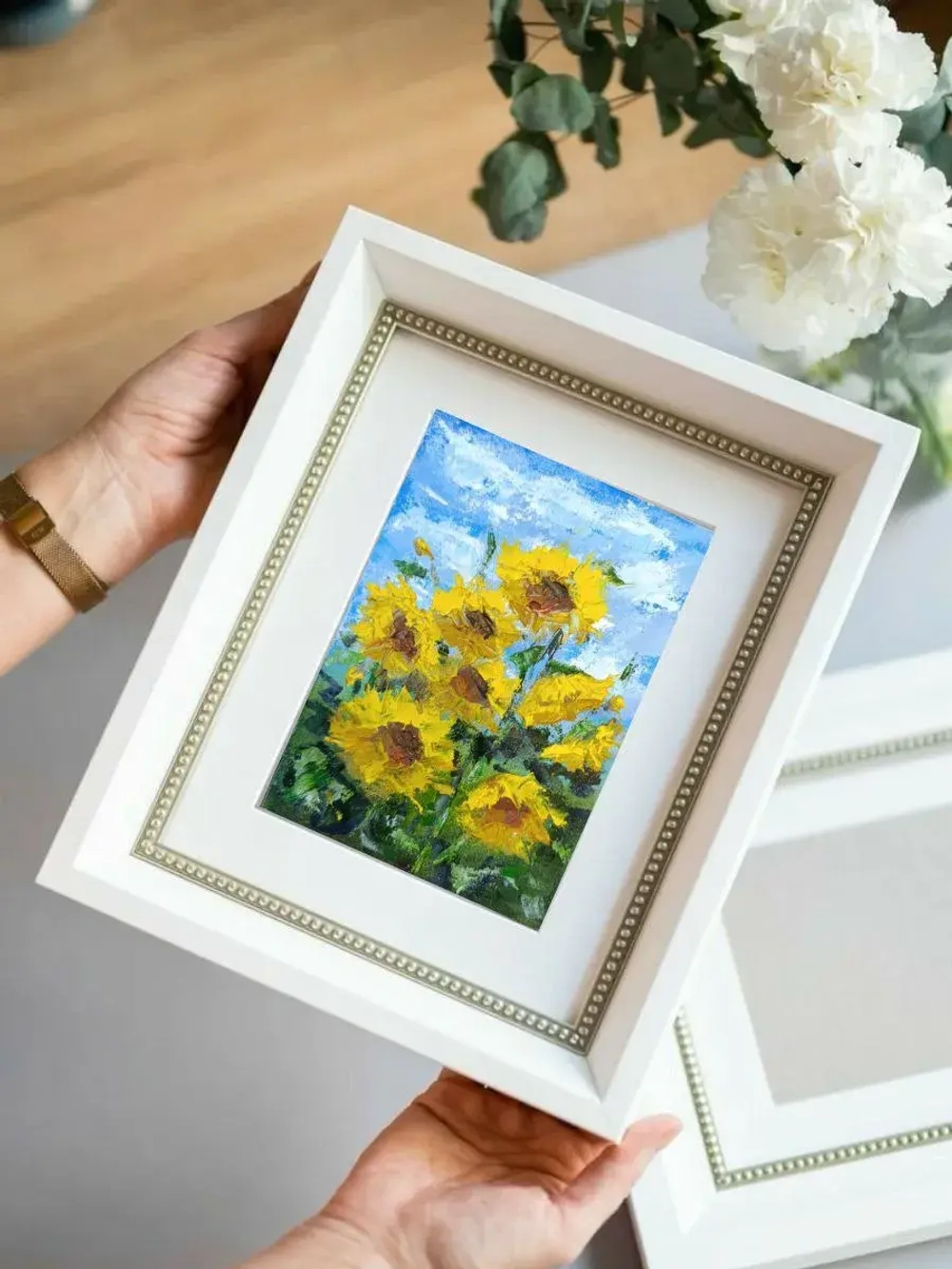 Картина маслом 21*15 см. ручная работа без оформления