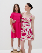 Платье мини со сборкой