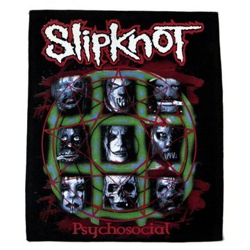 Нашивка спиновая Slipknot Psychosocial
