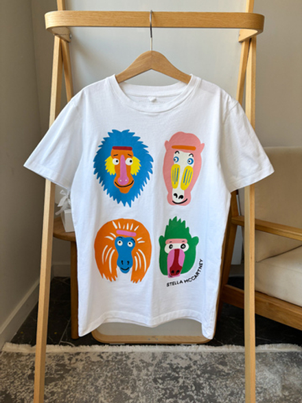 Хлопковая футболка Stella McCartney, 152