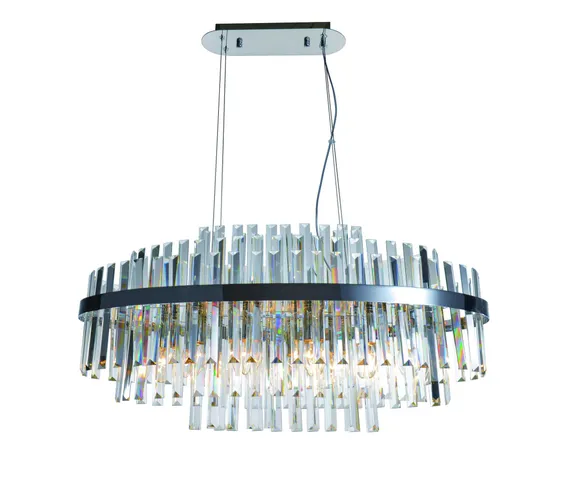 5740R/10A CHROME+CLEAR (1) Люстра NW