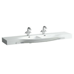 Раковина подвесная двойная Laufen Palace NEW 180 с полотенцедержателем 8.1470.8.000.104.1