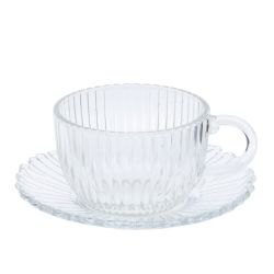 GAEM Набор из 6-ти чашек с блюдцами, 175 мл, L13 W13 H6 см