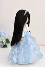 Паола с волосами до колен в наряде, пижама в комплекте (Обувь может отличаться от фото)