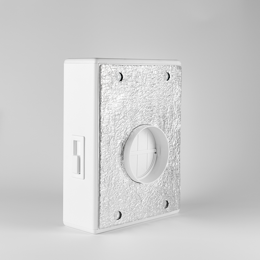 Приточный воздушный клапан VAKIO KIV New, серый