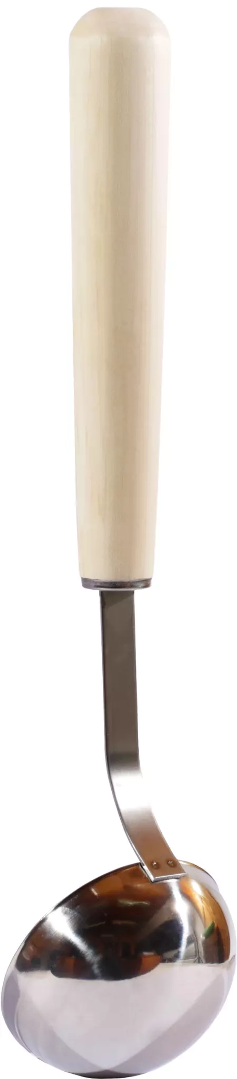 SAWO Черпак из нерж. с дерев. ручкой, 442-МA (D100) 237 ml