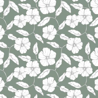 Белые цветы на зеленом фоне. Цветы на болотном фоне