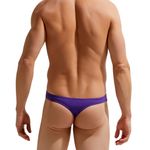 Мужские трусы тонги фиолетовые GAUVINE 1000