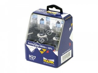 Автолампа H27W1 12V (PG13) Маяк +30% Active Super White (к-т) 72727\1ASW+30