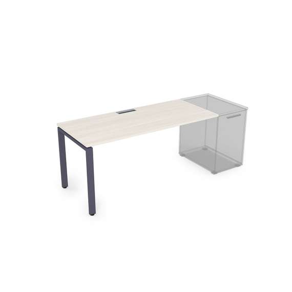 СДТ-П.995 Стол рабочий прямолинейный, приставной (1800*900*750)