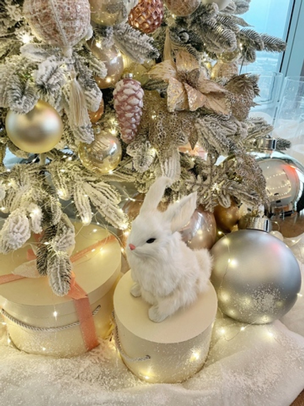 Заснеженная новогодняя ель «Сияй»