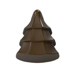 1039 | Форма для шоколадных конфет "Елочка новогодняя" (275*175 мм)