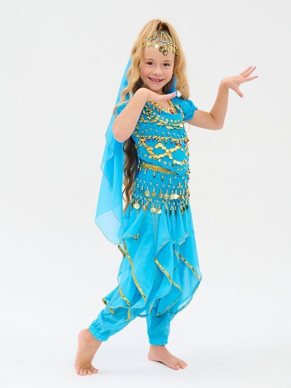 Костюм для восточных танцев Шахерезады 4 предмета