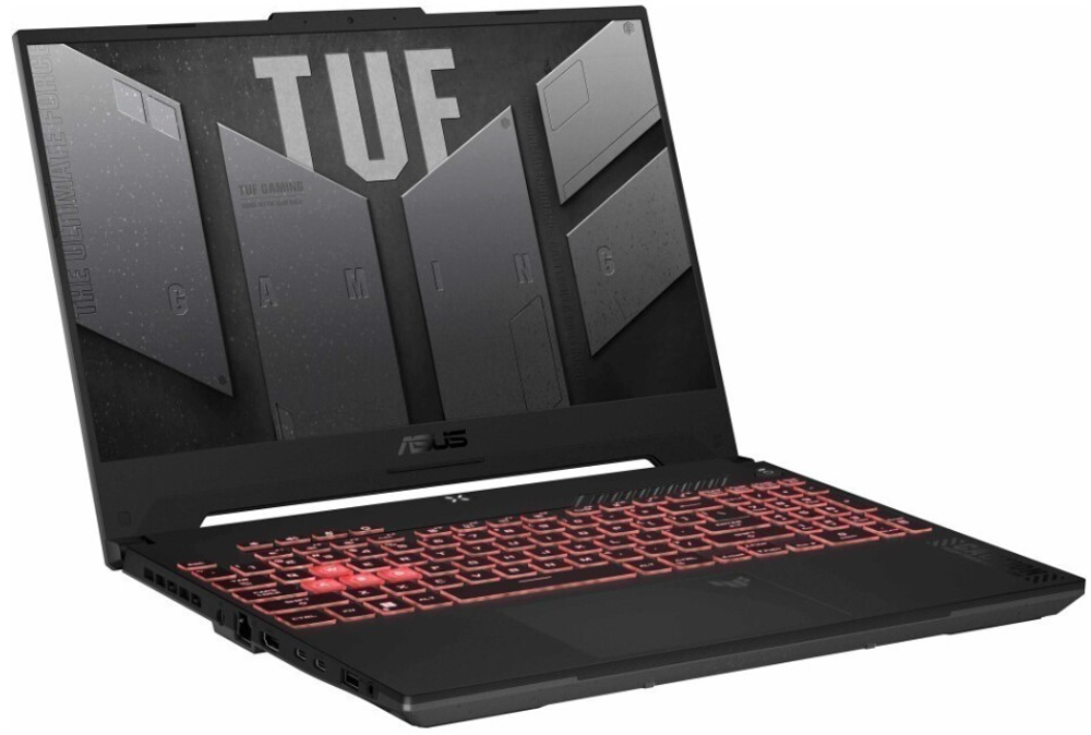 Ноутбук  ASUS TUF Gaming F15 FX507VU-LP150 15.6 ", Core i7, 16 Гб RAM, 512 Гб SSD, GeForce RTX 4050, Серый