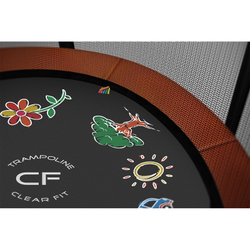 Батут clear fit familyhop 10ft