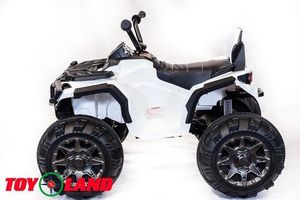 Детский электроквадроцикл Toyland Grizzly Next 4x4 белый