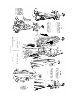 Ворт. Модный альбом дамских и детских платьев, верхних вещей и белья. Oсень и зима 1905-1906 | Нет автора