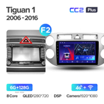 Teyes CC2 Plus 9"для Volkswagen Tiguan 1 2006-2016