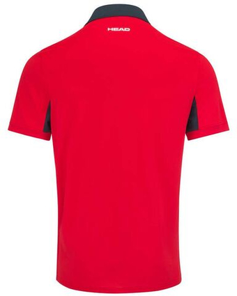 Мужское теннисное поло Head Slice Polo Shirt - красный