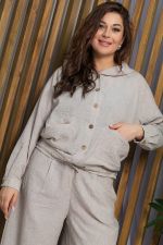 Костюм Луговые цветы (бежевый) К13786-18М LT Collection