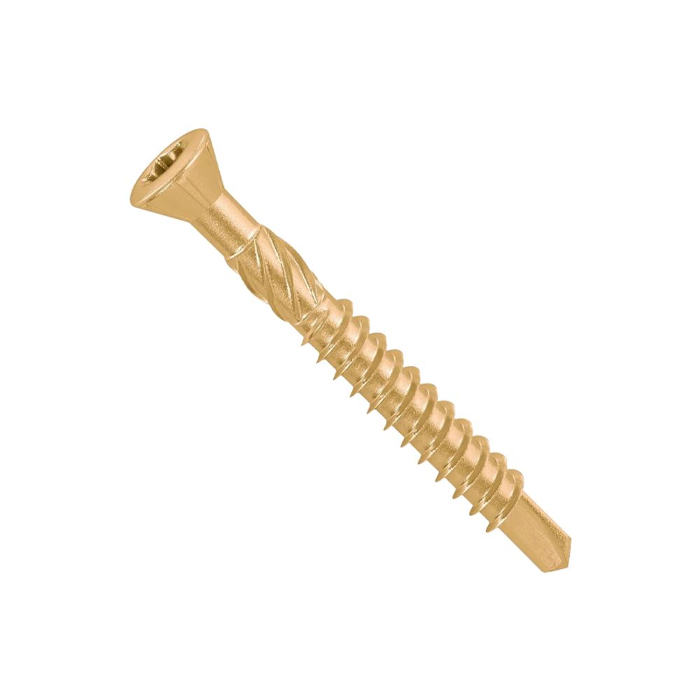 CFB 0350 Шуруп для полов и паркета 3,2×50 (500 шт.) Желтый цинк ТХ10