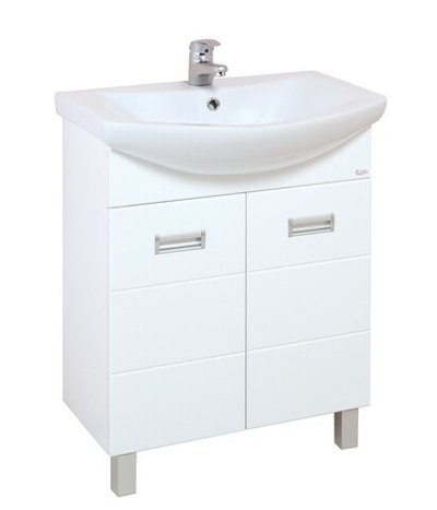 Тумба Onika БАЛТИКА 60.10 с раковиной Santek БАЛТИКА 60