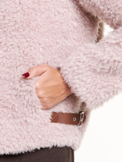 Куртка короткая чебурашка шуба, SilverFox (арт. 1190)