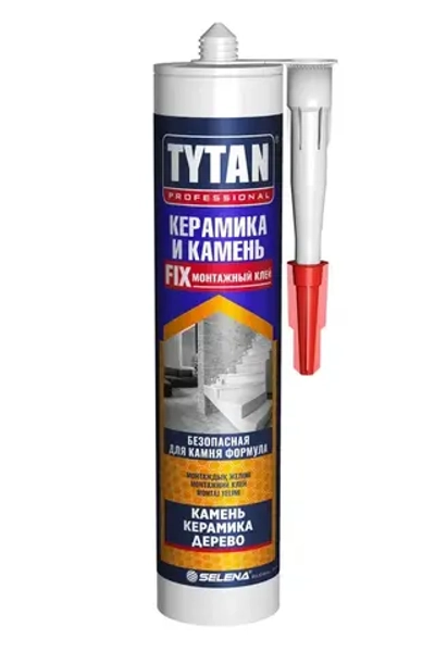 Монтажный клей Tytan Professional Керамика и камень белый 310мл