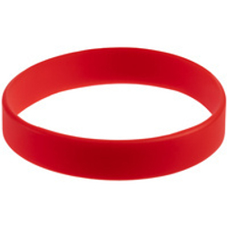 Силиконовый браслет Valley, красный
