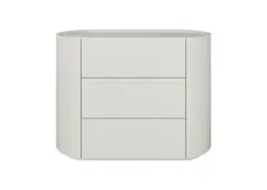 Комод Lagom 3 ящика ширина 100 см (молочный)