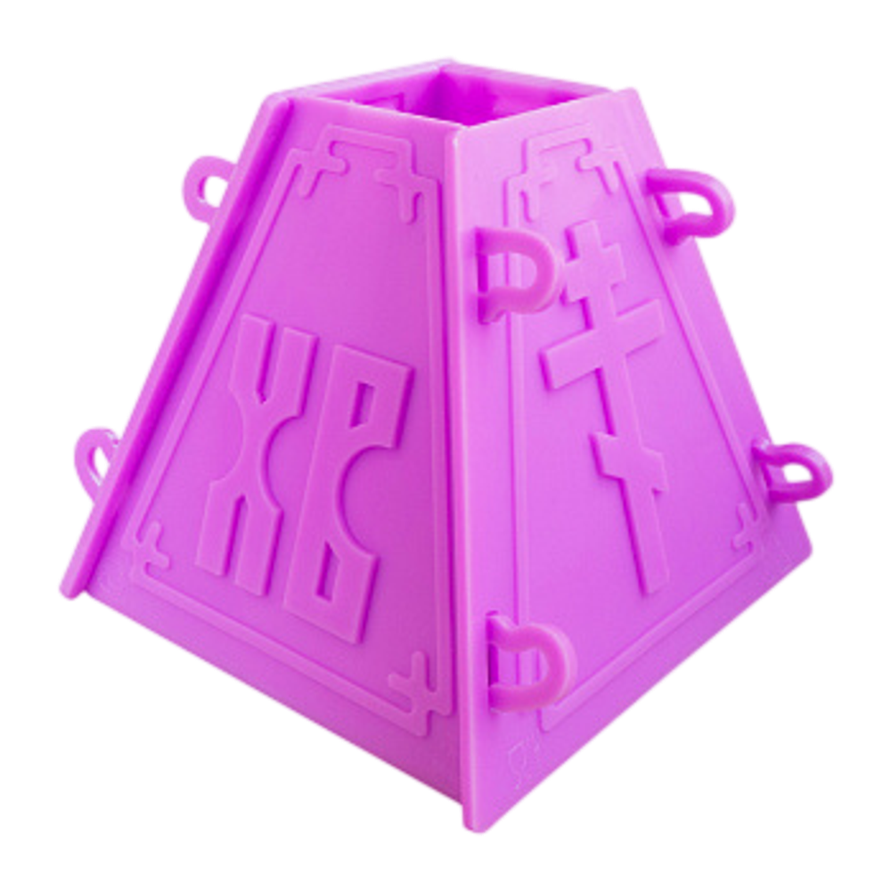 Форма для пасхи №1, разъемная пластиковая