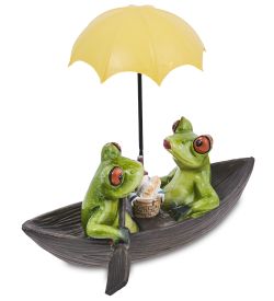 GAEM Art MN-316 Фигурка «Лягушки в лодке»