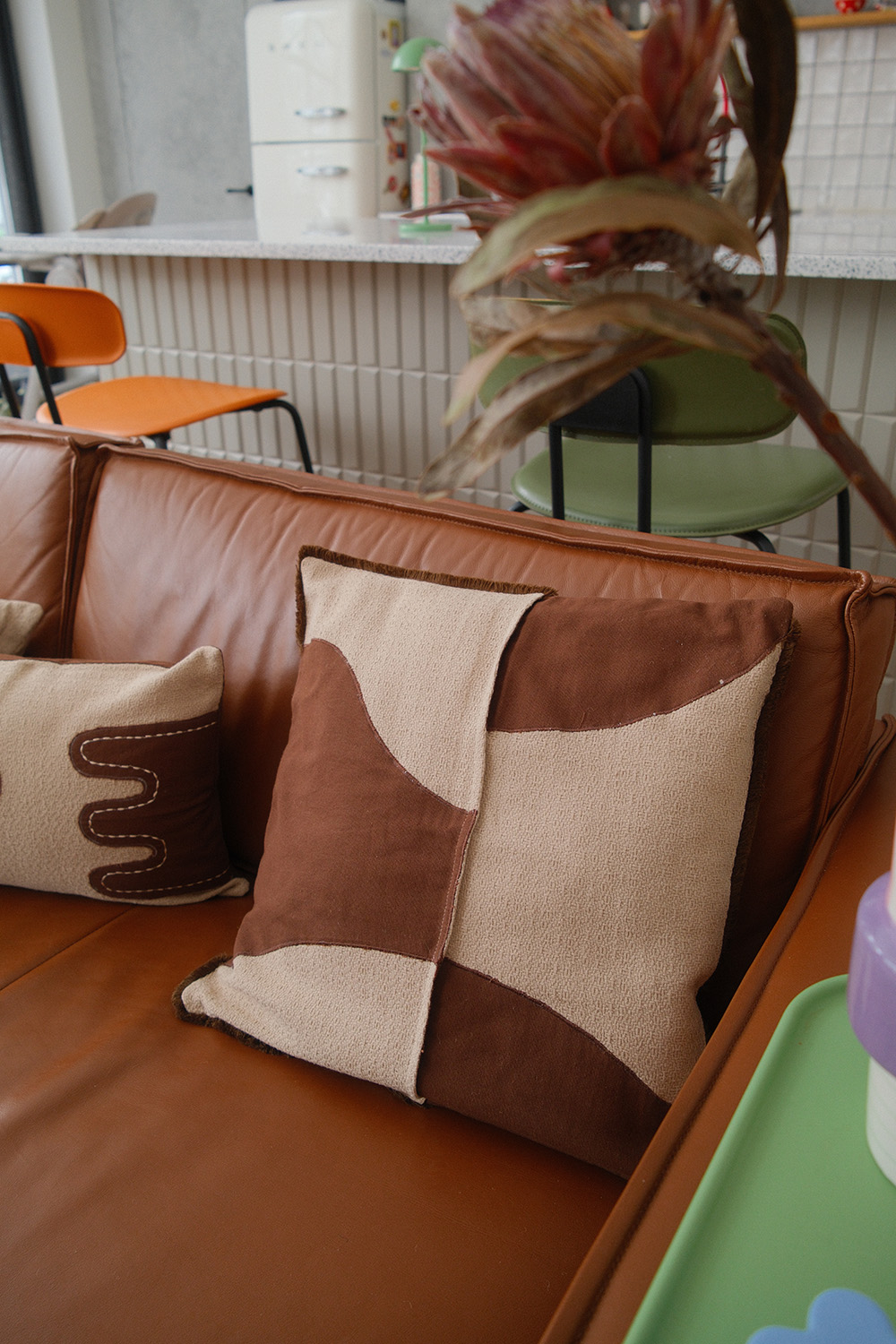 Чехол на подушку dune fracture из коллекции essential, 45х45 см