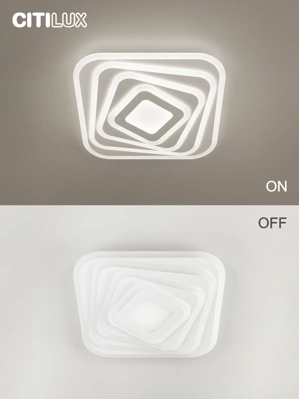 Citilux Триест Смарт CL737A44E RGB Умная люстра