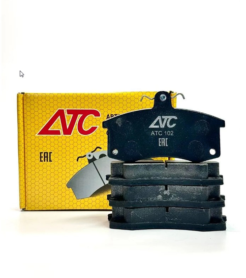 Колодка переднего тормоза "АТС" ВАЗ 2110