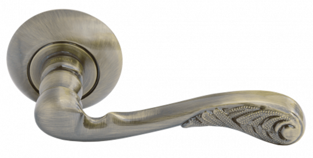 Дверные ручки MORELLI MH-08 AB АНТИК Античная бронза