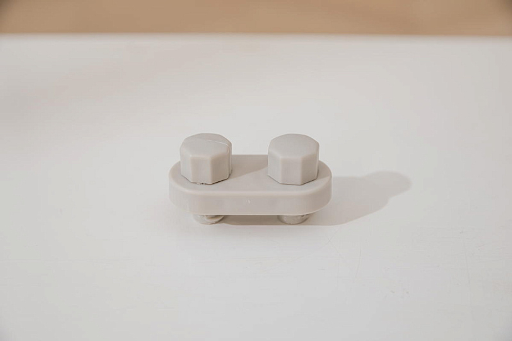 Манеж UNIX Kids DeLuxe Grey, 150x180 cм с игровыми аксессуарами