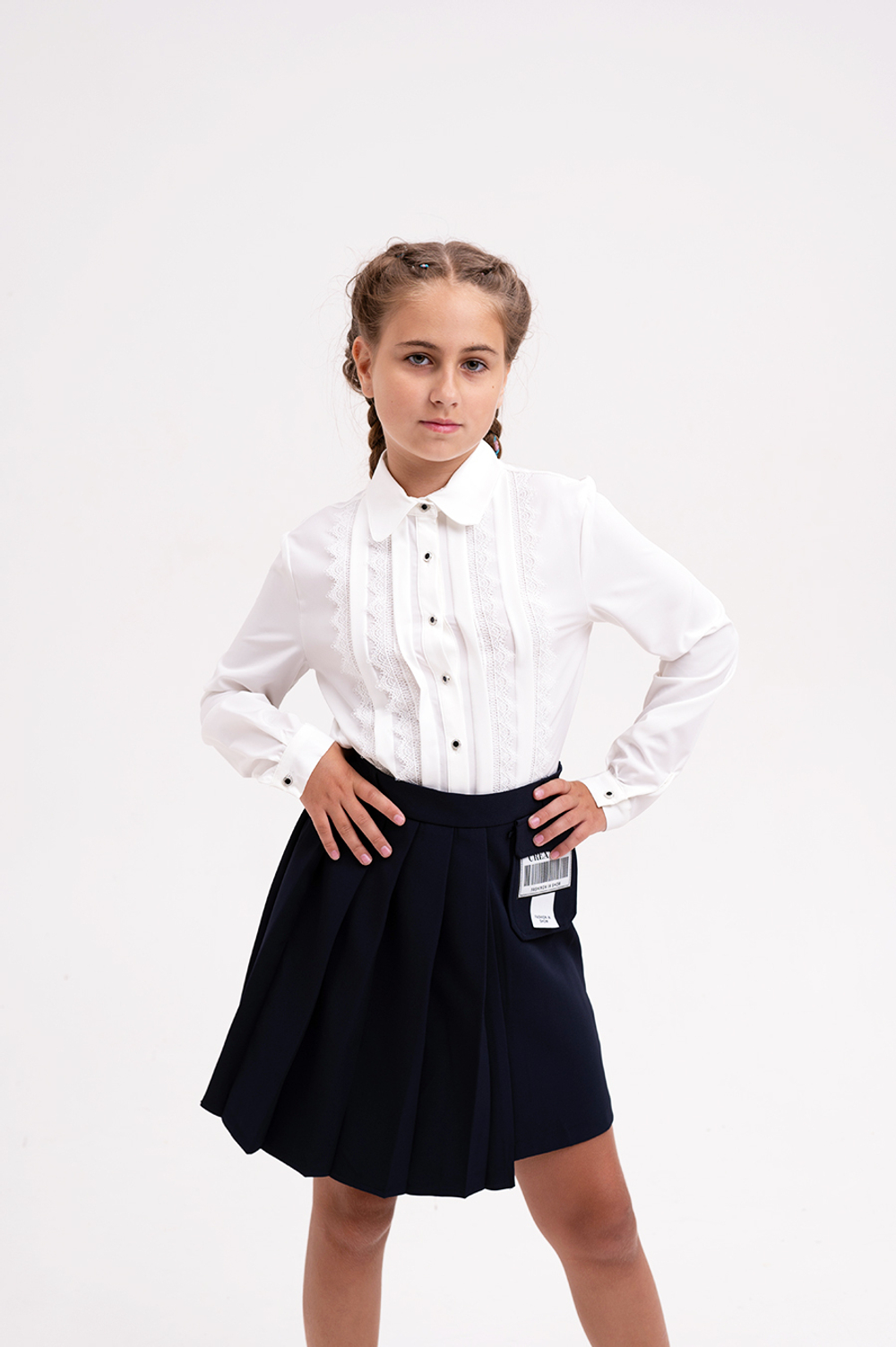 Блуза дл/р швейн. д/д DELORAS C63681