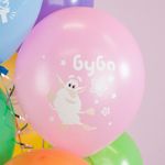 Воздушный Шар (12''/30 см) Буба, Ассорти, пастель, 1 ст, 25 шт.